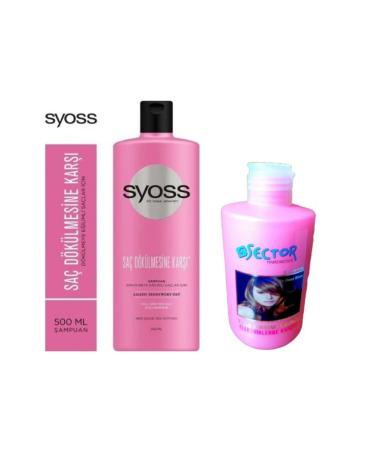 Syoss Anti Hair Loss Shampoo 500 Ml + Sector 7/24 Hair Styling Cream