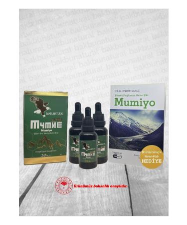 bakbunatural Mumiyo Supplementary Food Containing Mumia Mumia Extract 30 Ml Mumiyoextract shilajit 30 Ml 3-pack - Buy Online on GoSupps.com