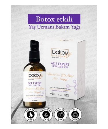 bakbunatural Age Expert Anti Aging Effective Firming Skin Care Oil