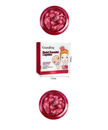 Uniquem Collagen Jojoba Oil Anti-Aging and Moisturizing Face Capsules Vitamin E Face Serum XLS8268 - Buy Online on GoSupps.com