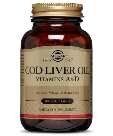 Solgar Cod Liver Oil 100 Softgel