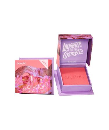 benefit cosmetics Crystah WANDERful World - Travel Size Strawberry Pink Powder Blush (2.5g)