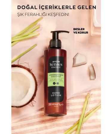 Avon Senses Essence Lemongrass & Coconut Hand Lotion 250 Ml. - Buy Online on GoSupps.com