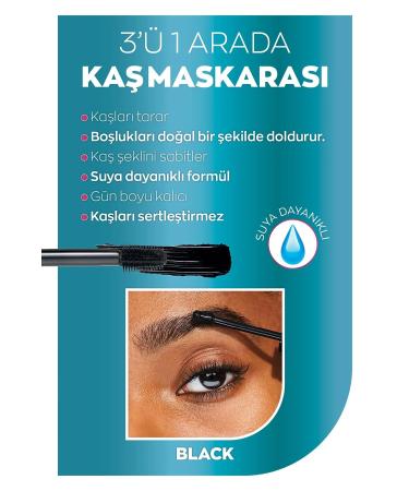 Avon Brow Boost Eyebrow Gel Soft Black - Buy Online on GoSupps.com