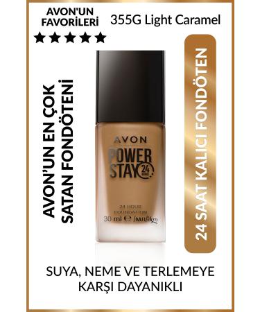 Avon True Power Stay Matte Foundation 30 Ml. Light Caramel