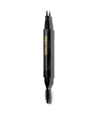 Avon Power Stay Eyebrow Pencil Medium Brown