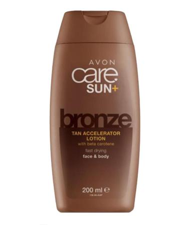 Avon Care Sun+ Bronze Tanning Accelerator Face and Body Lotion 200 Ml.