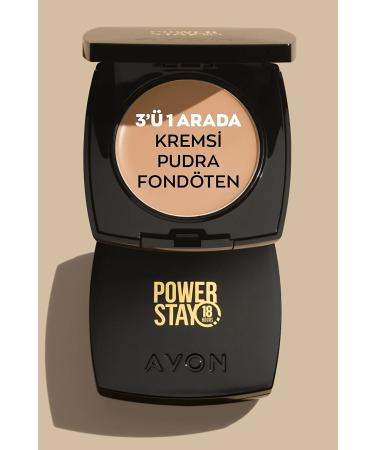 Avon Power Stay Creamy Powder Foundation Light Beige - Buy Online on GoSupps.com