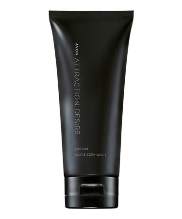 Avon Attraction Desire Men's Hair and Body Shampoo 200 Ml.
