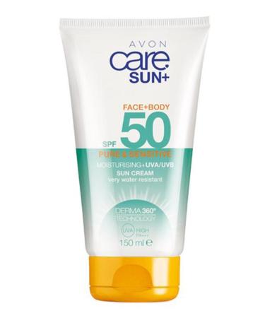 Avon Care Sun Face and Body Sun Cream Spf50 150 Ml.
