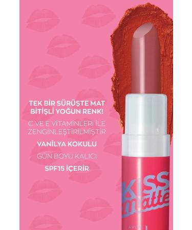 Avon Color Trend Kiss Matte Lipstick Classic Red - Buy Online on GoSupps.com