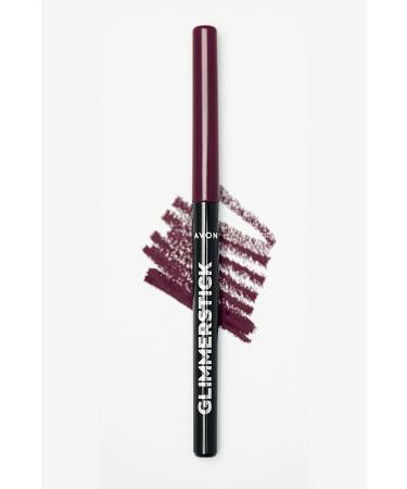 Avon Glimmerstick Lip Pencil Deep Plum