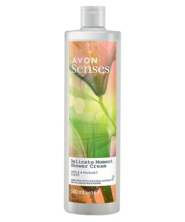 Avon Senses Delicate Moment Apple and Lily of the Valley Scented Cream Shower Gel 500 Ml.