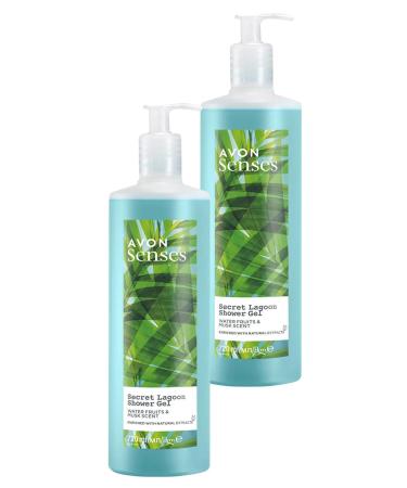 Avon Senses Secret Lagoon Shower Gel 720 Ml. Set of Two
