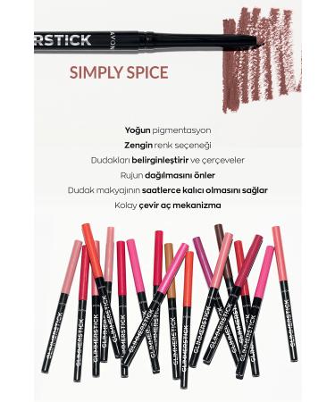 Avon Glimmerstick Lip Pencil Simply Spice - Buy Online on GoSupps.com