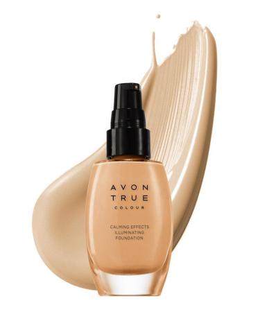 Avon Calming Effects Relaxing and Luminous Foundation 30 Ml. Almond