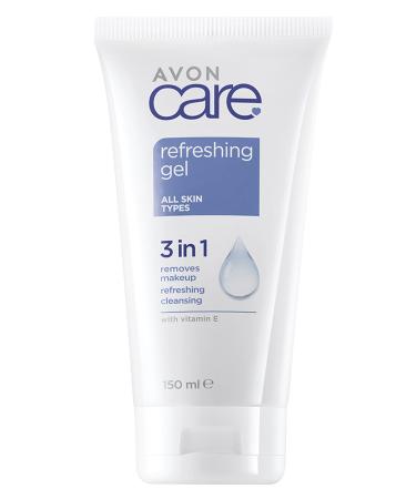 Avon Care Refreshing Gel 3 in 1 Vitamin E Make-Up Remover Gel 150 Ml.