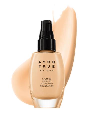 Avon Calming Effects Matte Appearance Foundation 30 Ml. Ivory