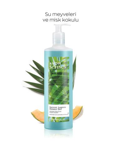 Avon Senses Secret Lagoon Shower Gel 720 Ml. Triple Set - Buy Online on GoSupps.com