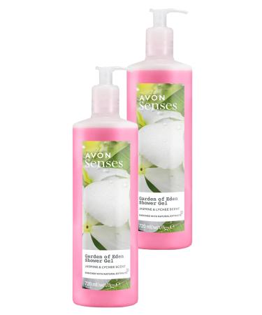 Avon Garden of Eden Moisturizing Shower Gel 720 Ml. Set of Two