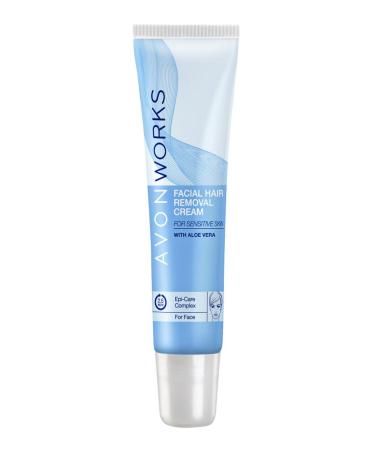 Avon Works Facial Hair Removal Cream 15 Ml.