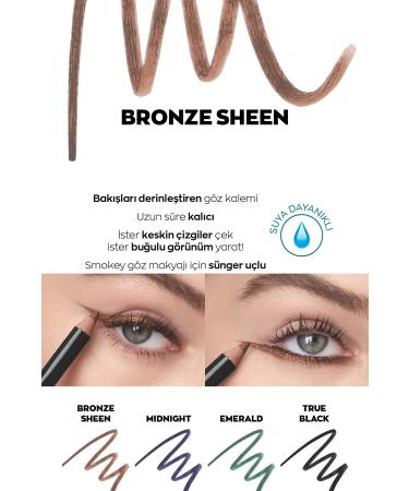 Avon Kohl Sponge Tip Waterproof Eye Pencil Bronze Sheen - Buy Online on GoSupps.com