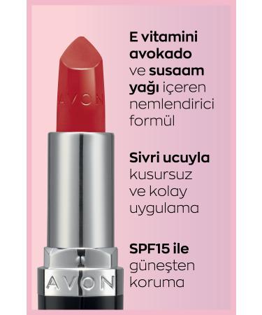 Avon Ultra Creamy Lipstick Red 2000 - Buy Online on GoSupps.com