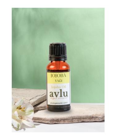 Avlu Natural Products Jojoba Oil 20ml (COLD PRESS)
