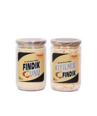 Kuzeylina 2 Flavor - Hazelnut Flour 250 g + Chopped Hazelnut 300 g