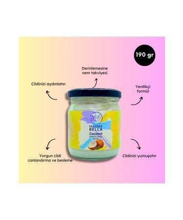 Maxima Bella Coconut Essence Intensive Moisturizing Hand and Body Cream | 190gr |