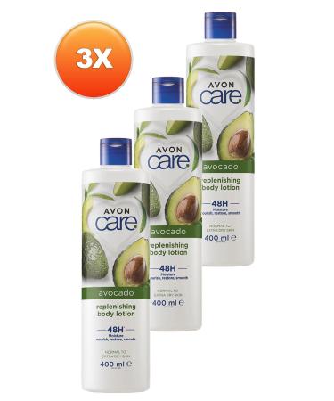 Avon Care Avocado Essence Body Lotion for Dry Skin 400 Ml. Triple Set - Buy Online on GoSupps.com