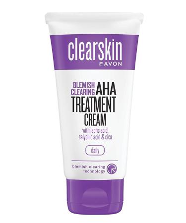 Avon Clearskin Blemish Clearing Aha Treatment Purifying Care Cream for Skin Containing Aha 50 Ml.