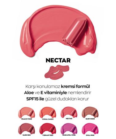 Avon Color Trend Kiss Creamy Lipstick Nectar - Buy Online on GoSupps.com