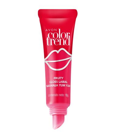Avon Color Trend Fruity Lip Gloss 10 Gr. Peach Drizzle