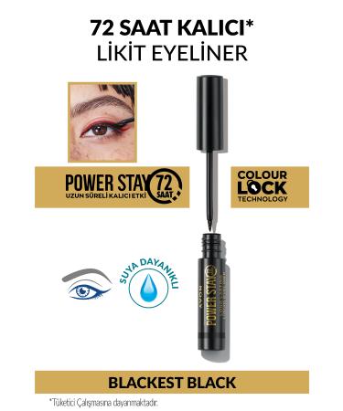 Avon Power Stay Long-Lasting Liquid Eyeliner Blackest Black - Buy Online on GoSupps.com