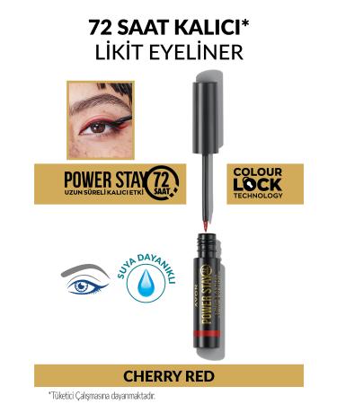 Avon Power Stay Long-Lasting Liquid Eyeliner Cherry Red - Buy Online on GoSupps.com