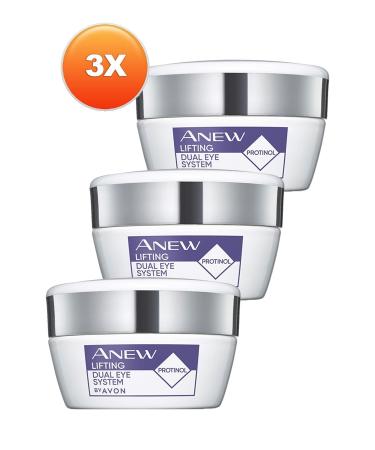 Avon Lifting Dual Eye Contour Care System 2x10 Ml. Triple Set - Buy Online on GoSupps.com