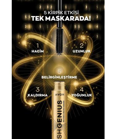 Avon True Lash Genius 5 Effect Blue Black Mascara And Mascara Base Package - Buy Online on GoSupps.com