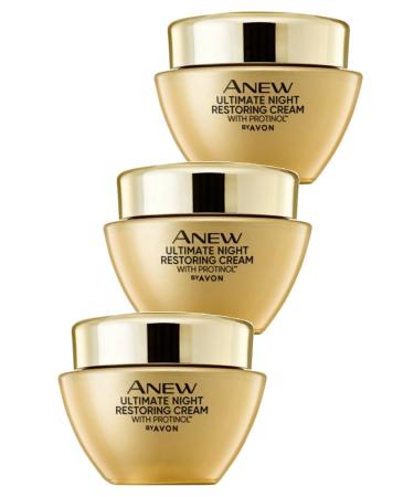 Avon Anew Ultimate Night Face Cream 50 Ml. Triple Set