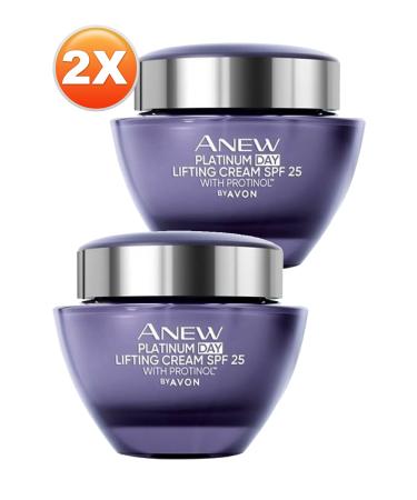 Avon Anew Platinum Day Face Cream Spf25 50 Ml. Duo Set - Buy Online on GoSupps.com