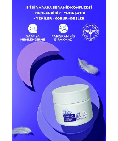 Avon Care Intensive Moisturizing 5 in 1 Night Cream 100 Ml. - Buy Online on GoSupps.com