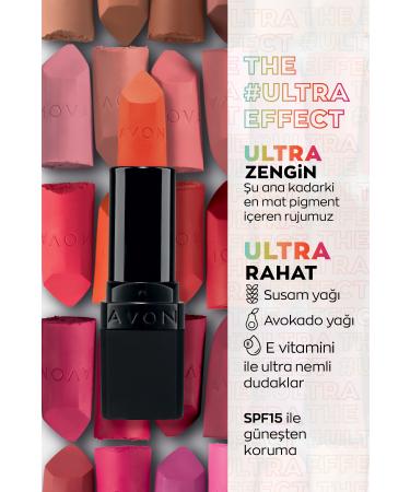 Avon Ultra Matte Lipstick Coral Fever - Buy Online on GoSupps.com
