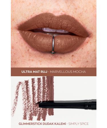 Avon Glimmerstick Lip Pencil Simply Spice - Buy Online on GoSupps.com