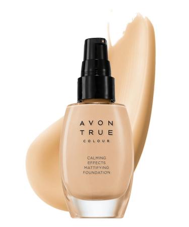 Avon Calming Effects Matte Appearance Foundation 30 Ml. Nude