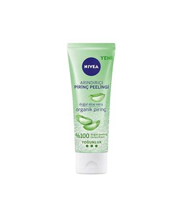 NIVEA Purifying Organic Natural Rice and Aloe Vera Anti-Blackhead Peeling 75 ml