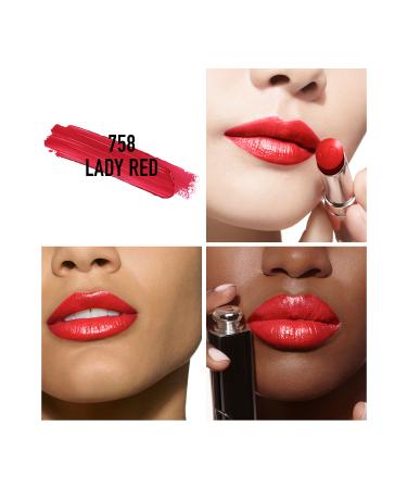 Dior Addict Shine Lipstick 758 Lady Red - Buy Online on GoSupps.com