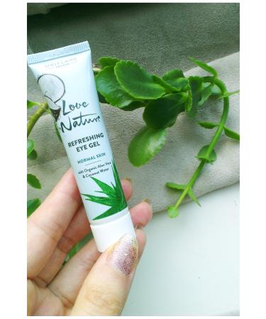 Oriflame Love Nature Paraben-Free Refreshing Eye Gel That Helps Reduce Dark Circles - Buy Online on GoSupps.com