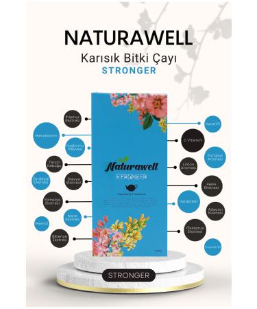 Naturawell Stronger Propolis Vitamin C Sachet Herbal Tea 20 pcs