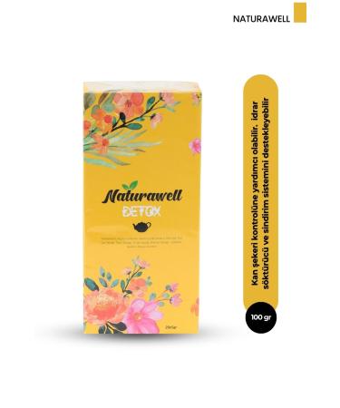 Naturawell Detox Sachet Herbal Tea 20 Sachets - Buy Online on GoSupps.com