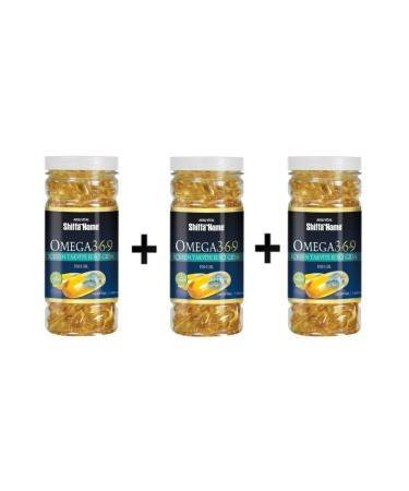 Shiffa Home Omega 3-6-9 Soft Gel 100 X 1000 Mg 3 Pieces